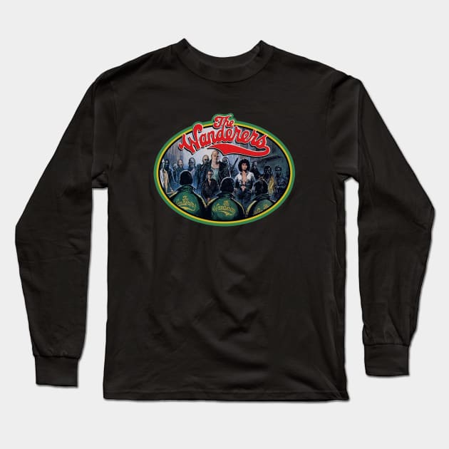 The Wanderers Vintage Image Long Sleeve T-Shirt by BergeronArt